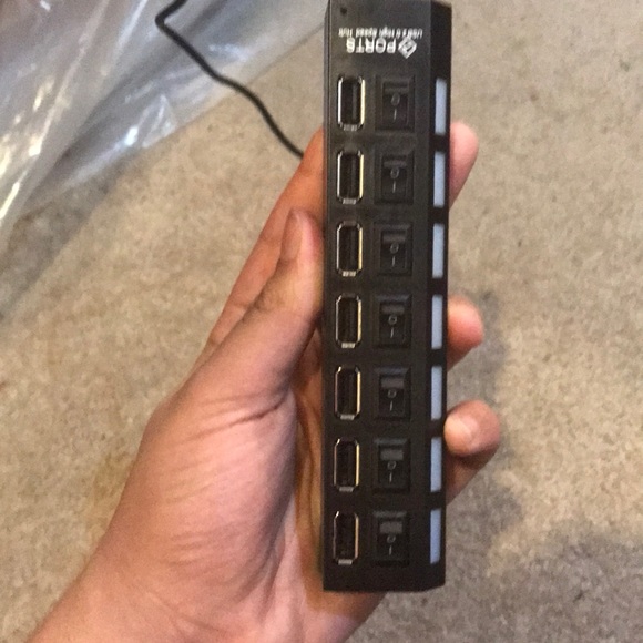 7 USB cable input with led light - Picture 2 of 2